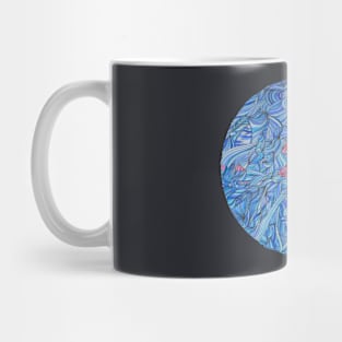 Psychedelic Blue Mug